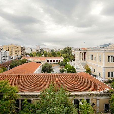 Retro Apartment At Trendy Exarcheia Athen Exterior foto